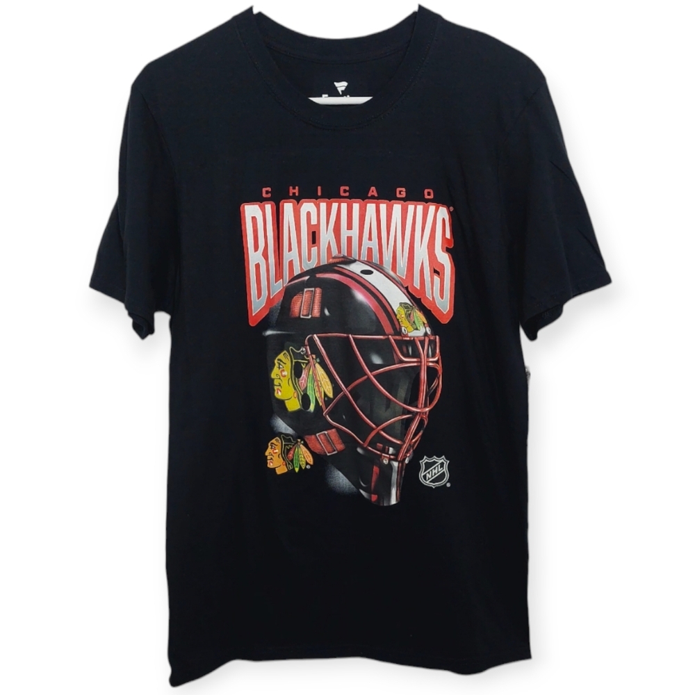 NHL Chicago Blackhawks Hockey Men's Size Medium Shirt Tee Short Sleeve Logo